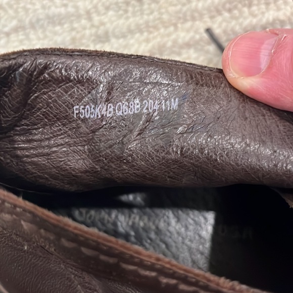 John Varvatos Brown Leather Lace Up Chukka Ankle Boots Mens US 11M - Picture 6 of 9